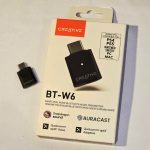 The Creative BT-W6 and its packaging